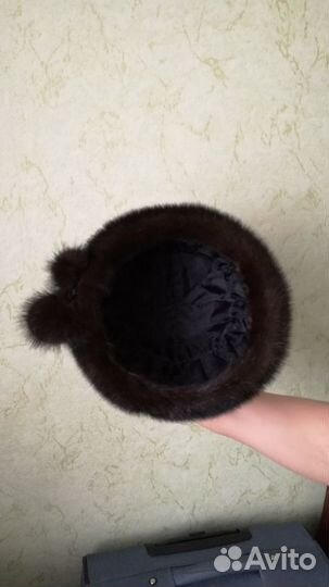 Шапка норковая