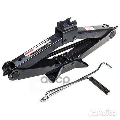 Домкрат механический ромбический 3т h 125-450 S