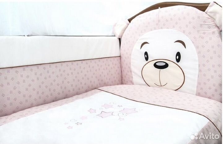 Бортики в детскую кроватку Умка