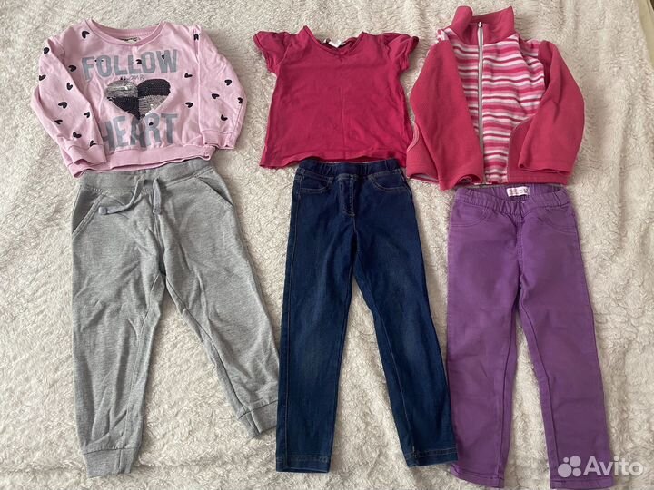 Детская одежда пакетом на девочку 92 98