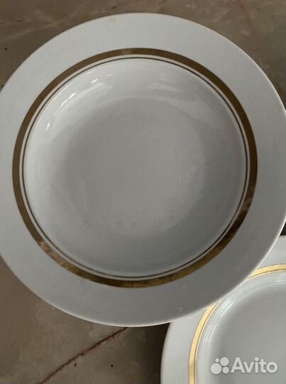 Тарелки большие бу