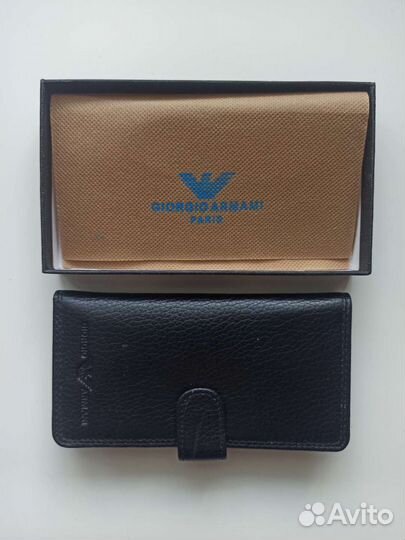 Новое портмоне для карточек Giorgio Armani