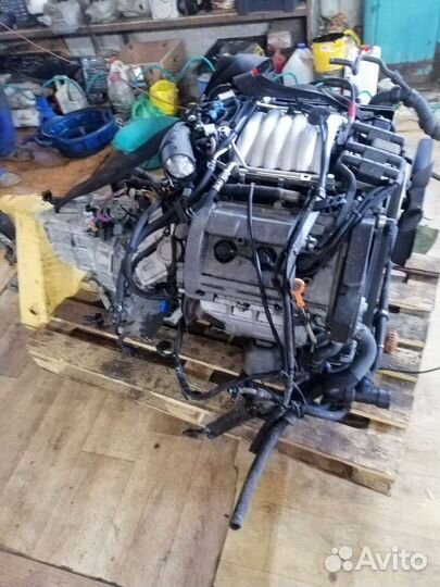 Двигатель audi А6 С5 Ауди BDV рестайлинг 2,4i