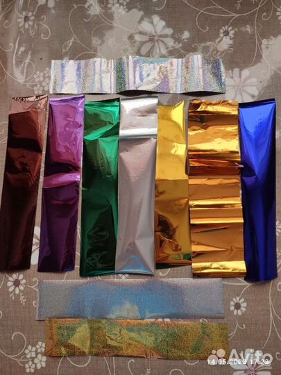 Фольга переводная для ногтей