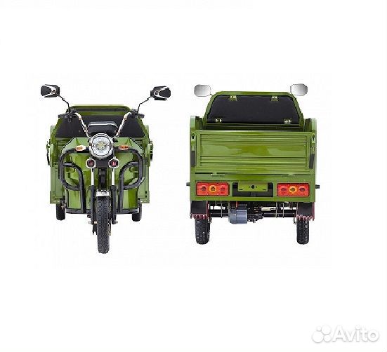 Грузовой электротрицикл Вояж-П2 1250 60V 800W