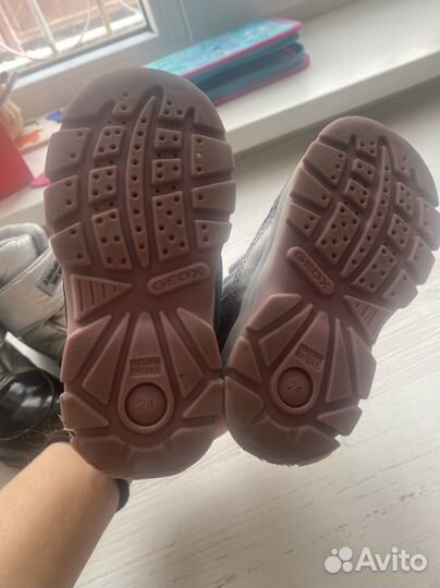 Ботинки зимние для девочки 24