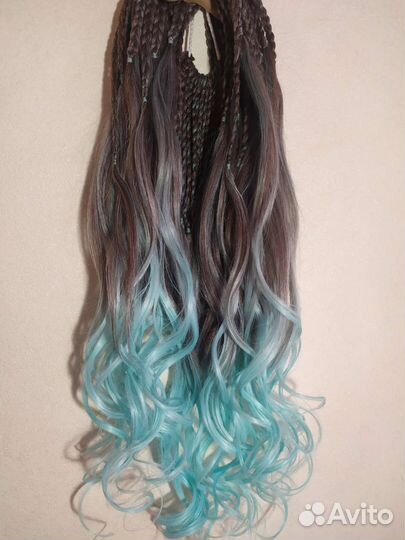 Комплект кос со свободным концом