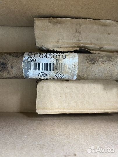 Привод правый renault logan