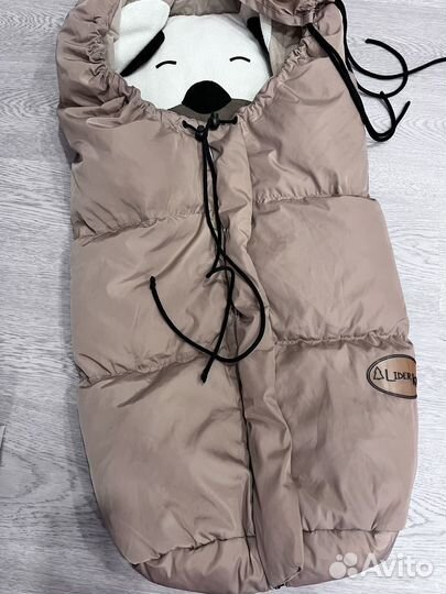 Зимний конверт в коляску