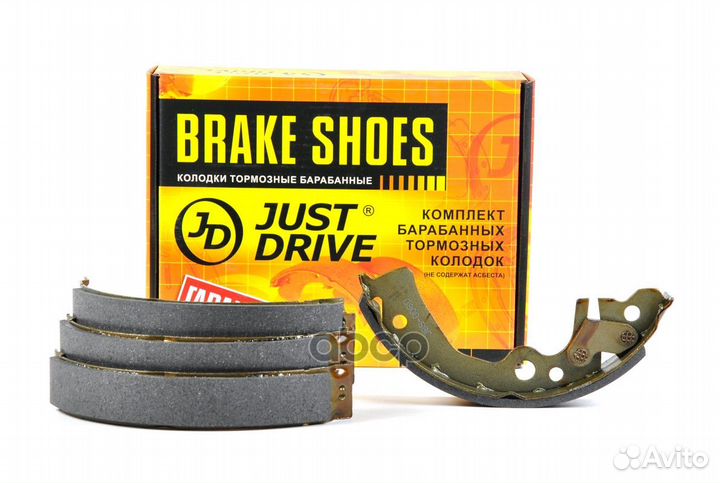 JBS0080, Колодки тормозные барабанные K1261 JUS