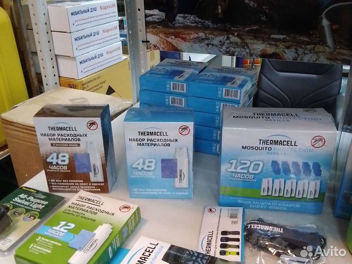 Приборы от комаров Thermacell и акссесуары к ним