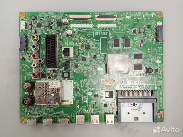 Плата eax65384005 для тв lg42lb631v