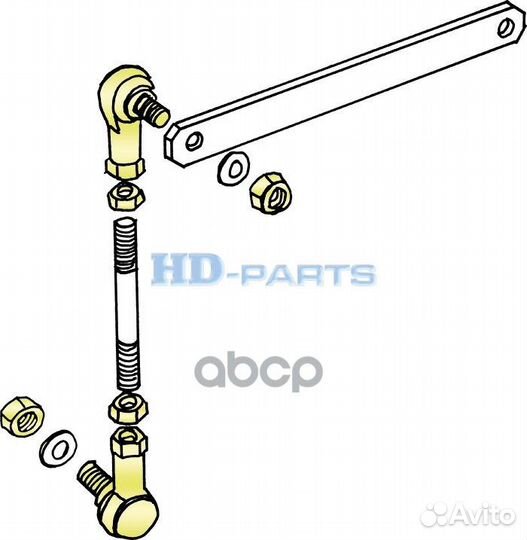 Наконечник троса газа 40*M8x1 Volvo