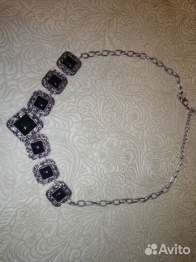 Колье ювелирная бижутерия