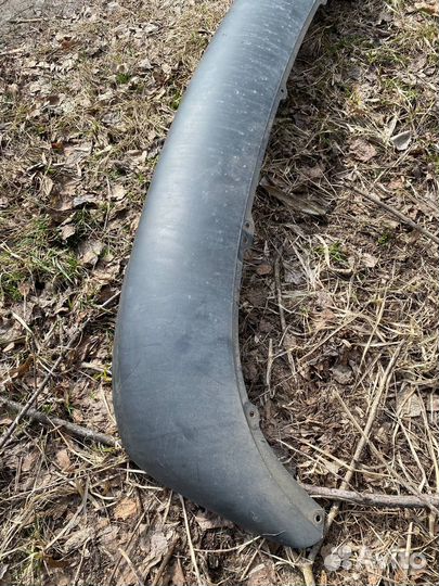 Юбка бампера задняя Kia Cerato 3 Дорестайлинг YD