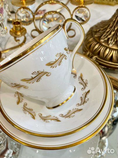 Тройка чайная Royal Albert фарфор. Винтаж. Англия