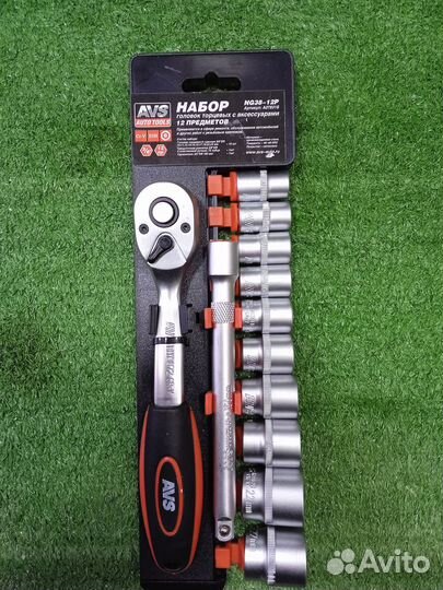 Наборы головок торцевых с аксессуарами