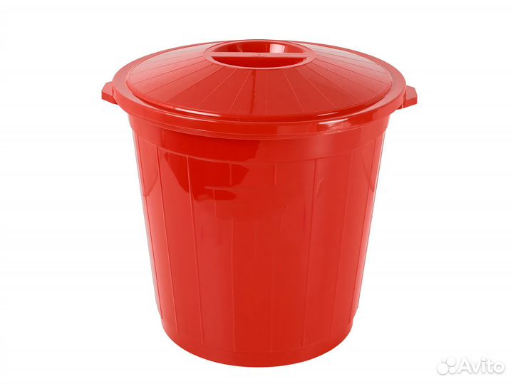 Бак для медицинских отходов 50 л класс В Красный