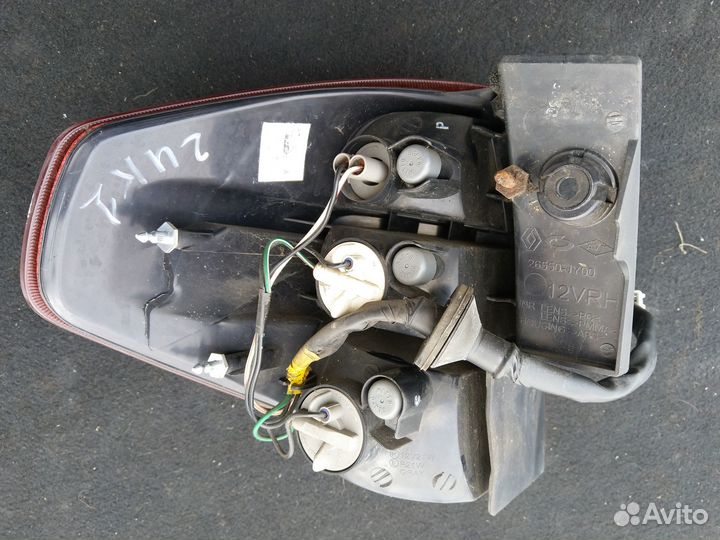 Фонарь задний правый в крыло рено колеос 1