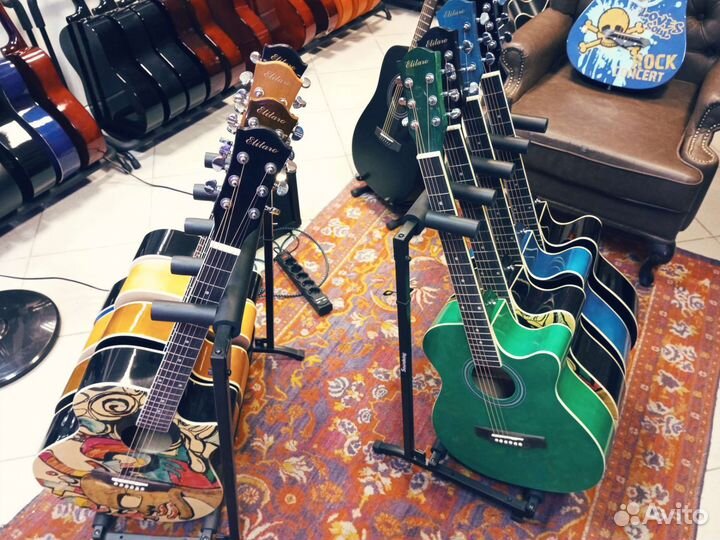 Гитары акустические и электро-акустические