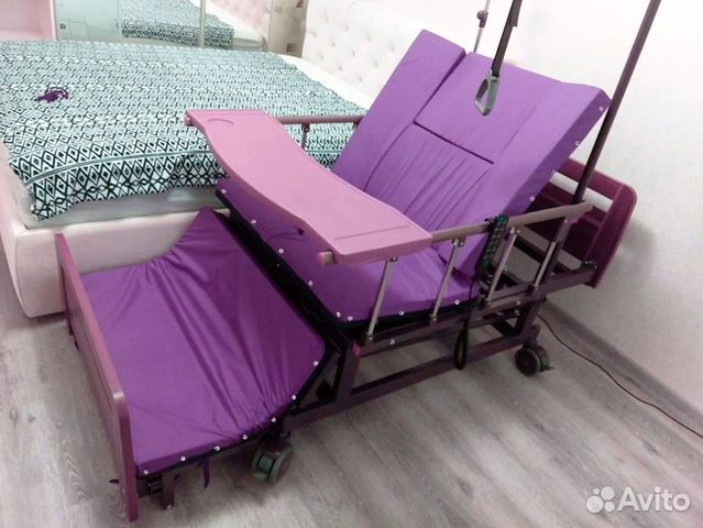Медицинская кровать для лежачих больных D11-npoкат