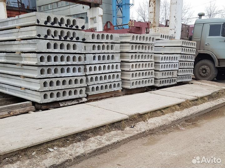 Плиты, перекрытия с доставкой