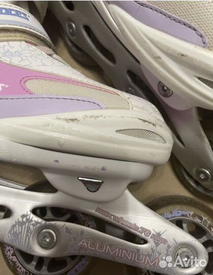 Ролики Roces Yuma раздвижные 36-40р.+защита