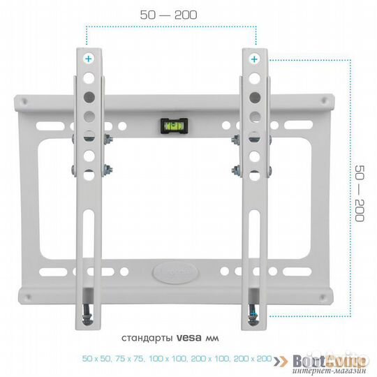 Крепление настенное для TV Kromax Ideal-6 White