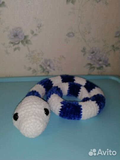 Мягкая игрушка, вязаная 