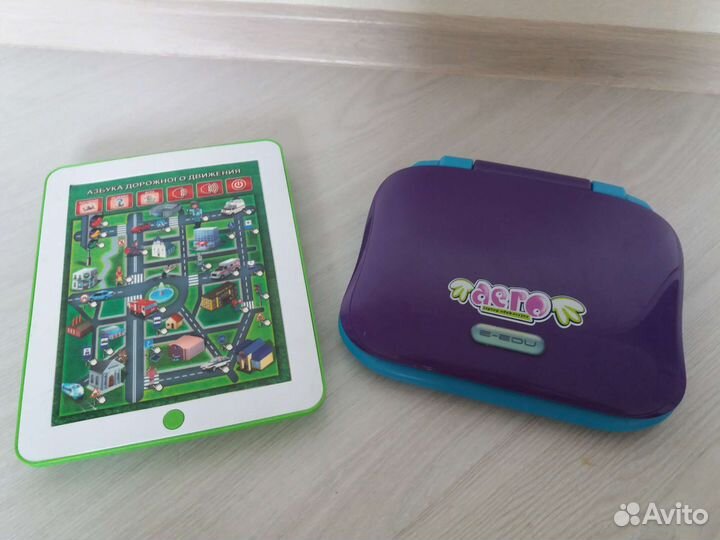 Игрушки пакетом планшет ноутбук