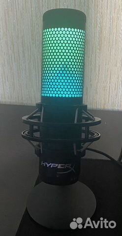 Микрофон HyperX QuadQast S черный объявление продам