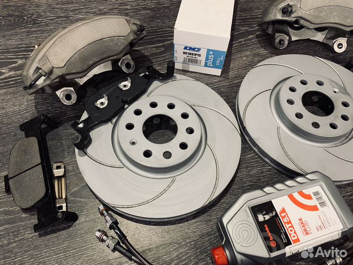 Тормоза 4пот 314/30 VW audi seat skoda