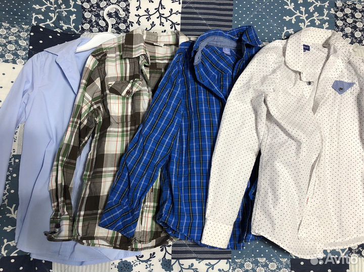 Рубашка для мальчика 128