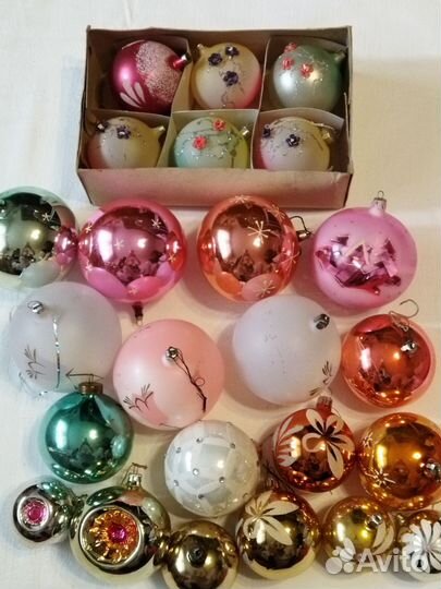 Елочные игрушки СССР