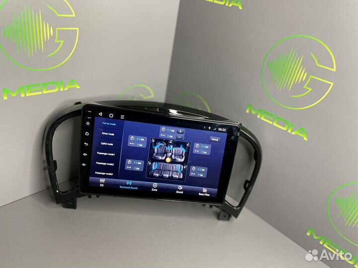 Магнитола для Nissan Juke (2 поколение)