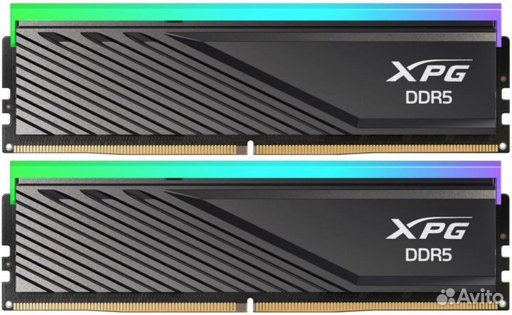 16x2 Озу Adata XPG Lancer Blade RGB 6400мгц