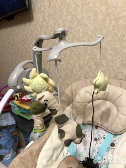 Детские электронные качели jetem flappy 2 в 1