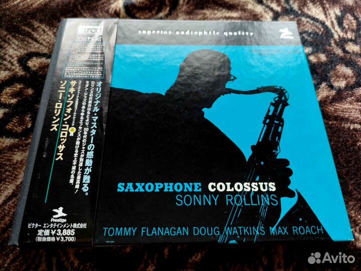 Sonny Rollins Saxophone Colossus Japan 1998 xrcd