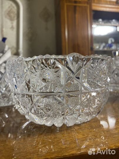 Хрустальная салатница