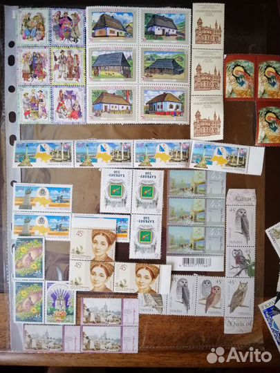 Марки Украины 2565шт