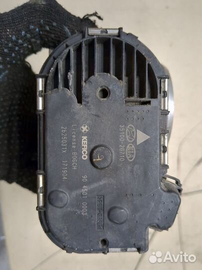 Заслонка дроссельная Hyundai Santa Fe, 2013