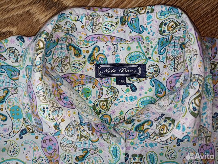 Рубашка для девочки 140