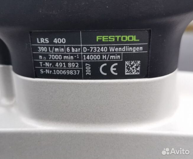 Пневморубанок Festool Rutscher LRS400