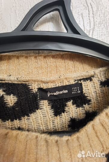 Свитер stradivarius леопард