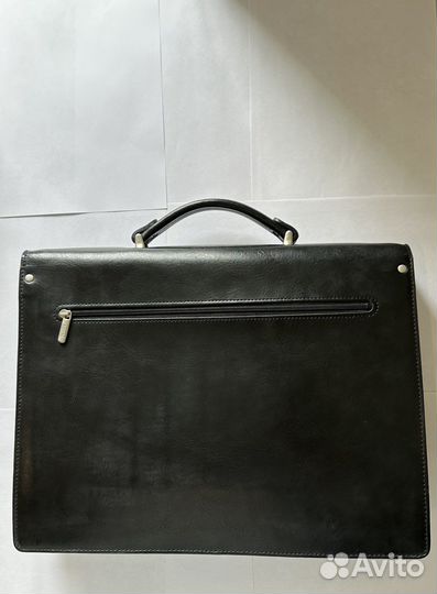 Мужской кожаный портфель винтаж