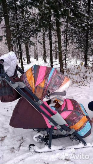 Коляска санки