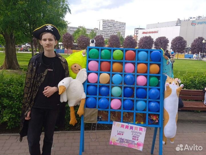 Работа на дартсе аниматором и на коктейли