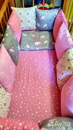 Бортики в кроватку 120#60