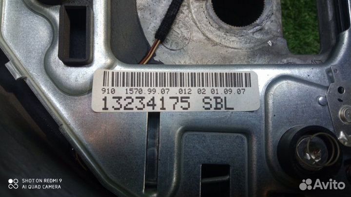 Руль Opel Astra H Z16XER 2007