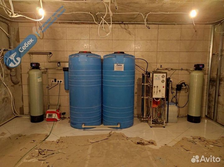 Фильтр для воды. Обратный осмос. Очистка воды